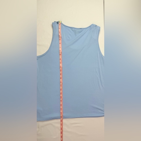 Michael Kors Sky Blue Tank Top Bling Logo Size XL - Picture 8 of 8